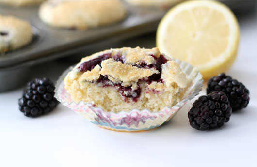 lemon-blackberry-muffin