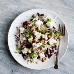 early spring salad beets celeriac fennel