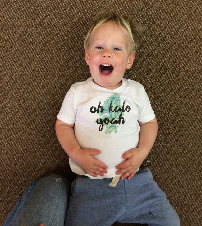 laughing child