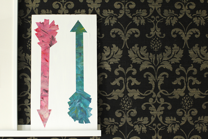 Painted Arrow Art